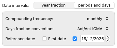 Interest type option