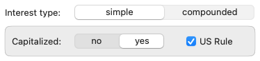 Interest type option